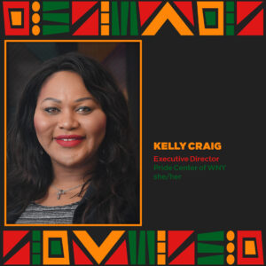 Photo of Kelly Craig of PRIDE Center