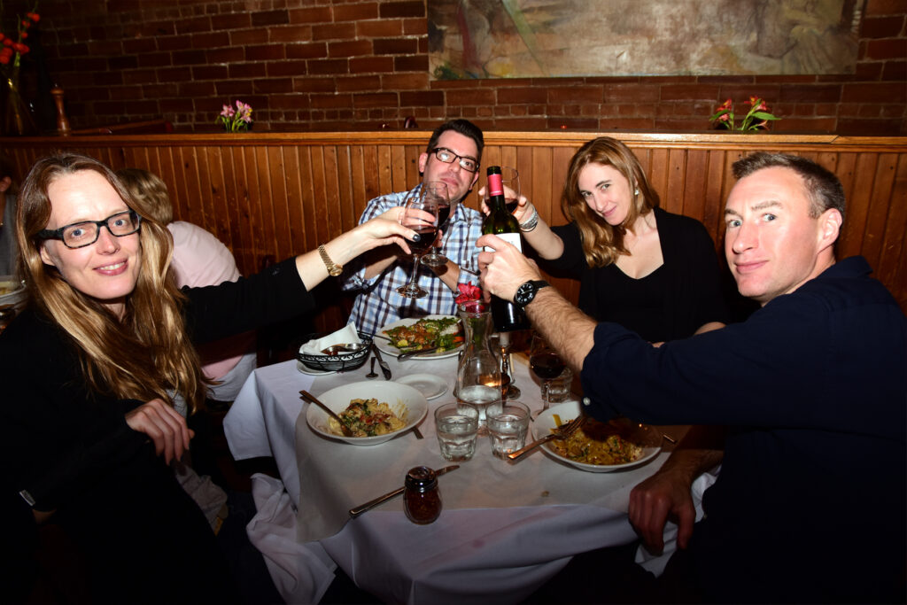 A table at Dining Out For Life